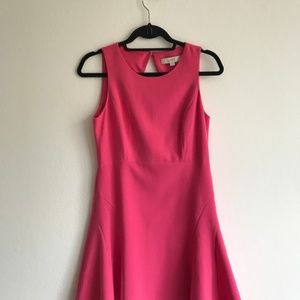 Pink Fit and Flair Dress, Size 4